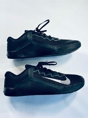 Nike Metcon 6 Black Silver Athletic Shoes # CK9388-001 Men’s Size:14